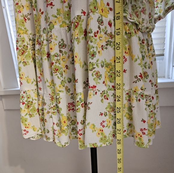 Cactus and Pearl Mini Floral Dress - Picture 13 of 16